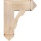 Ekena Millwork Olympic Arts & Crafts Smooth Bracket, Douglas Fir, 5 1/2"W x 18"D x 22"H BKT06X18X22OLY03SDF - alternate 2
